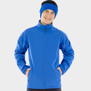 Ceci est une veste softshell recyclé.